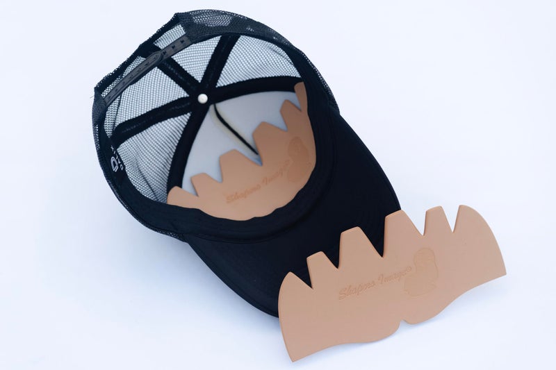 Shapers Image (3 Count, Black MeshPro Cap Insert for Trucker and Baseball Mesh Caps - Image 4