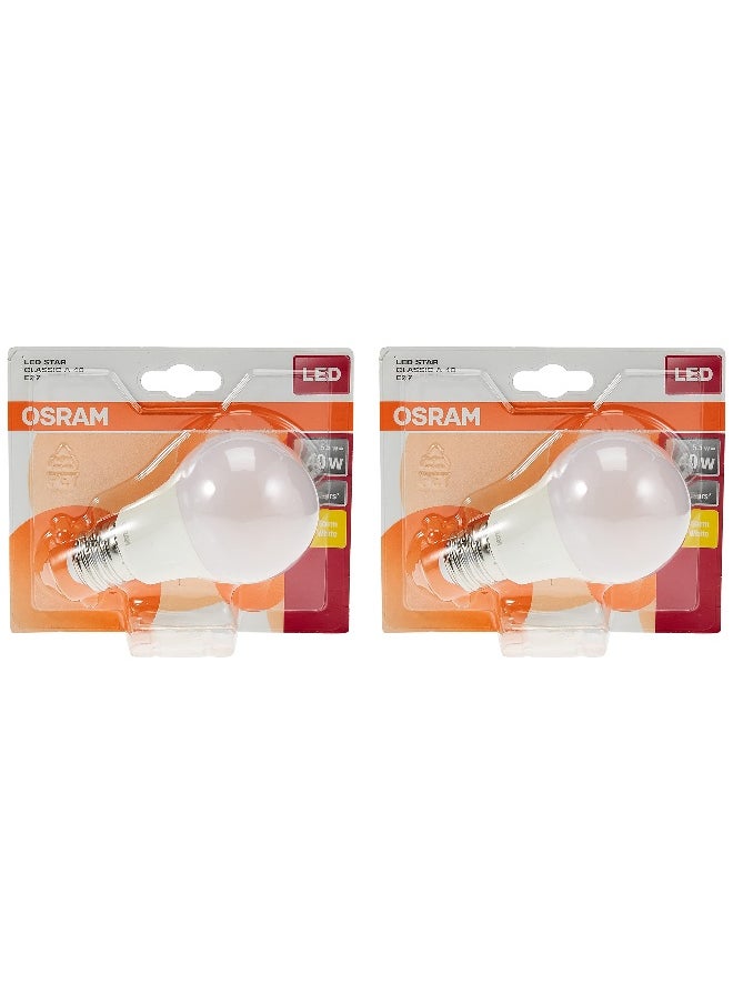 Osram Osram LED Star Classic A 5.5 Warm White 4 Pc Set Promo Pack  - Image 2
