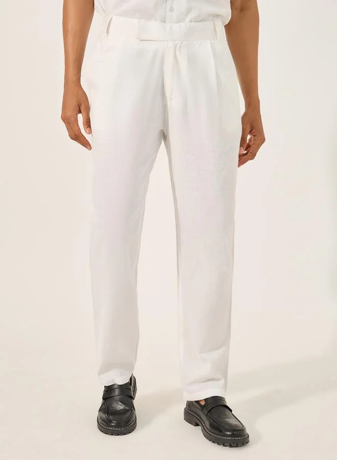 Styli Styli Solid Chest Pocket Shirt and Pants Co-Ords