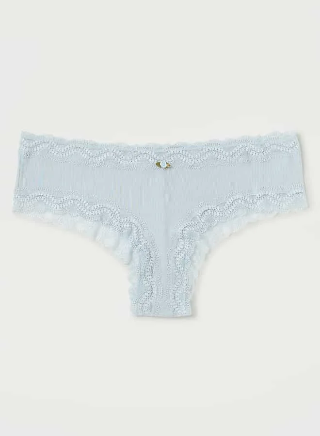 سبلاش فيڤ Set of 2 - Lace Detail Briefs with Elasticated Waistband