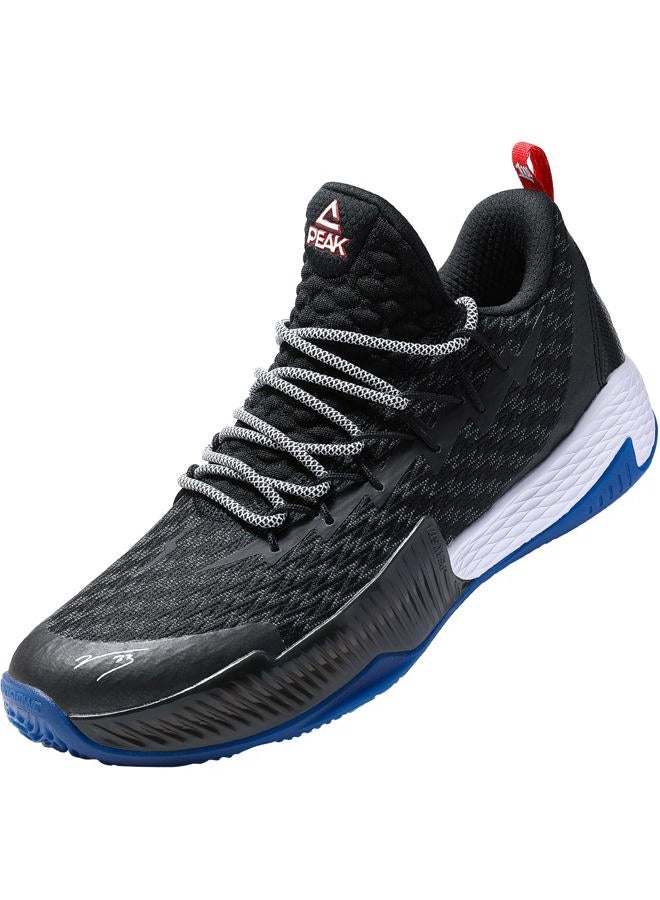 PEAK Men's Basketball Shoes Lightning Sport Shoes for Basketball, Running, Walking Obsidian - Image 1