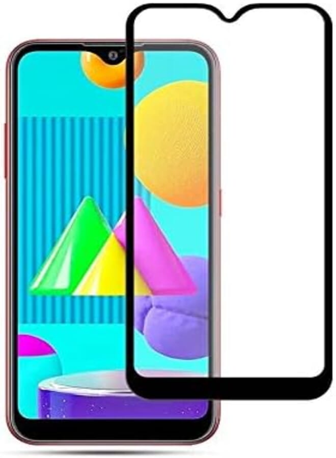Screen For Samsung Galaxy M01 0.33mm 9H 2.5D Full Glue Tempered Glass Film