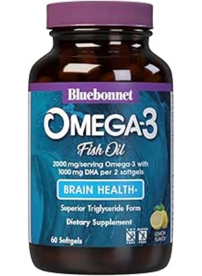 Blue Bonnet بي بي إيبكس أوميغا 3 1000 ملغ 60 كبسولة #944 - Image 1