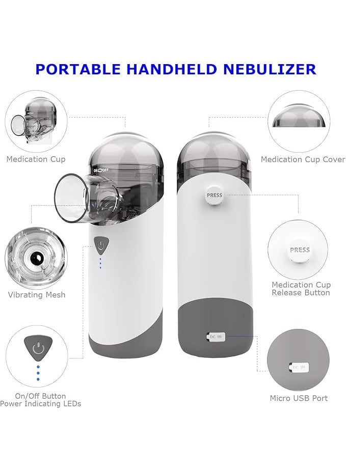 Portable Mesh Nebulizer – Lightweight Handheld Atomizer for Home & Travel Use - Image 4