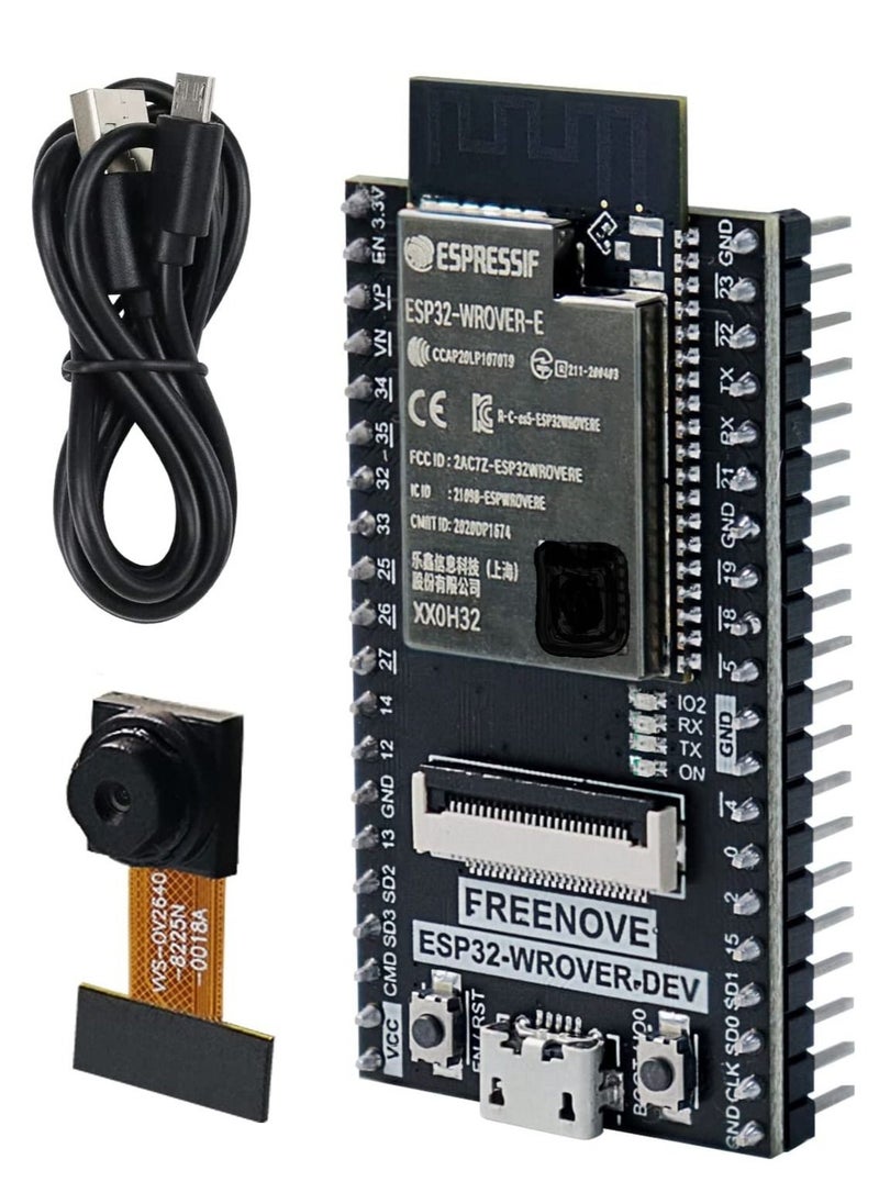 FREENOVE - ESP32 WROVER CAM Board (Compatible with Arduino IDE) - Image 1