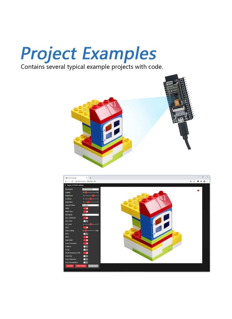 FREENOVE - ESP32 WROVER CAM Board (Compatible with Arduino IDE) - Image 1