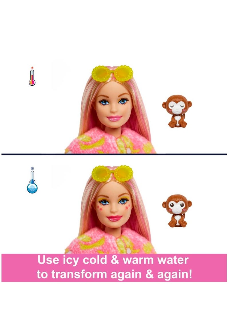 Barbie Cutie Reveal Jungle Series Monkey Doll - Image 4