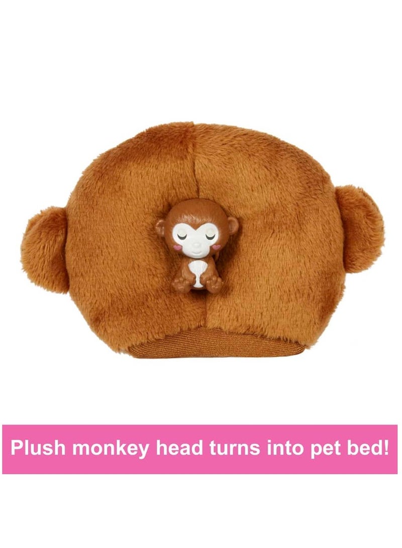 Barbie Cutie Reveal Jungle Series Monkey Doll - Image 5