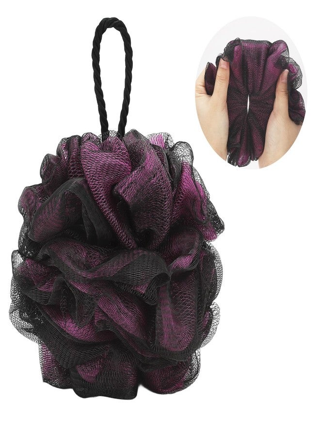 Tbestmax Loofah Bath and Shower Sponge Pouf, Mesh Brush Ball Exfoliating Body Scrubber Ball Pack of 4 (60g/pcs) - Image 4