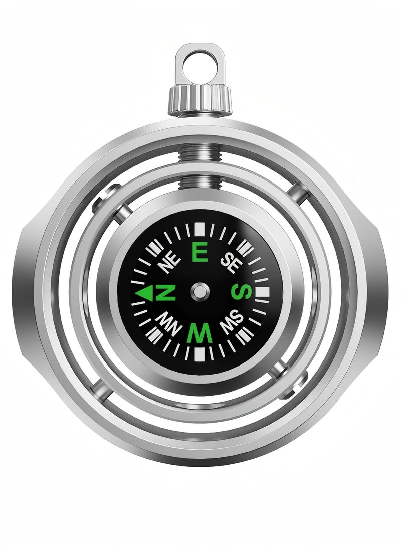 Fingertip motion toys of the compass that can be rotated, aluminum alloy bearings, finger toys that relieve stress and anxiety and reduce annoyance, novel gifts for children and adults.