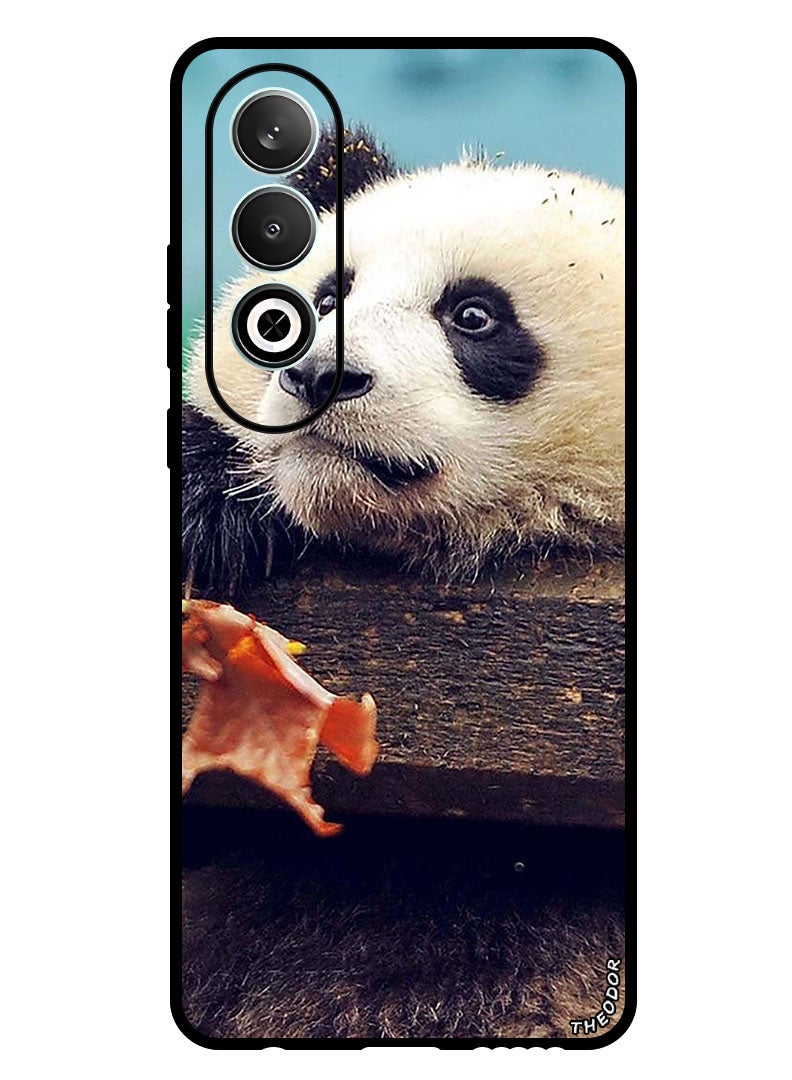 Theodor Protective Case Anti Scratch Shock Proof Bumper Cover For Oppo K12 Real Panda - Image 1