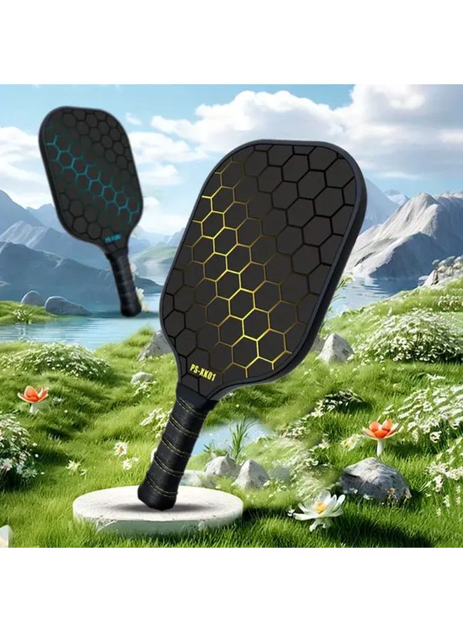 Pickleball Racket Set For Beginners 1 Black Bag 2 Rackets 4 Balls Red - Image 4