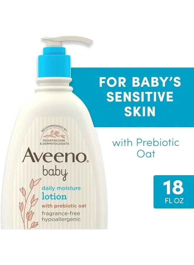 Aveeno Baby Daily Moisture Moisture Lotion 18 fl oz Packaging May Vary - Image 4