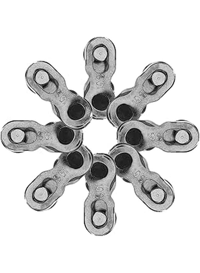 8Pcs Alloy Bike Chain Connectors for 10 Speed and Road Bikes Cycling Repair - Image 1