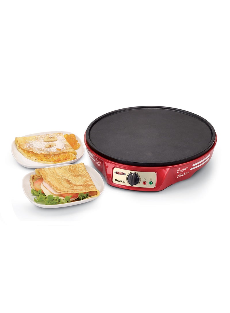 Ariete Party Time Crepe Maker Blender Drink Machine 0.8 L 500.0 W ART183+563BL Red - Image 4