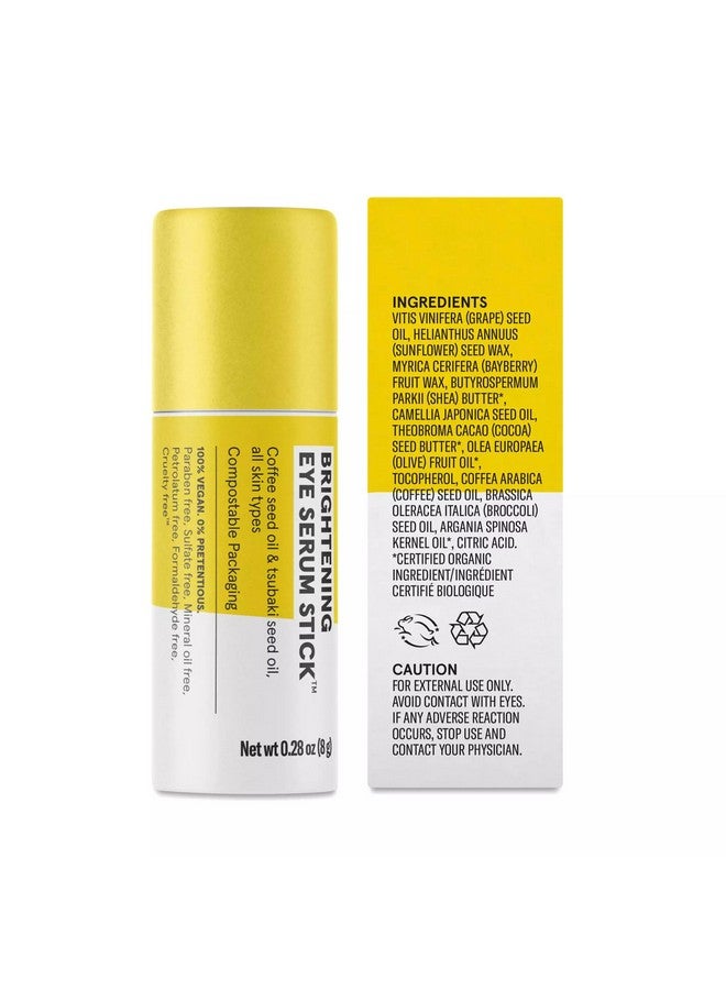 Acure Brightening Eye Serum Stick Eye Serum Coffee Seed Oil & Tsubaki Seed Oil For All Skin Types 0.28 Oz - Image 2