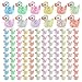 Fuyamp 120 Pcs Fuyamp Mini Resin Ducks Cute Colorful Miniature Duck Figures for DIY Projects Aquarium Home Decor Birthday Wedding Christmas - Image 3