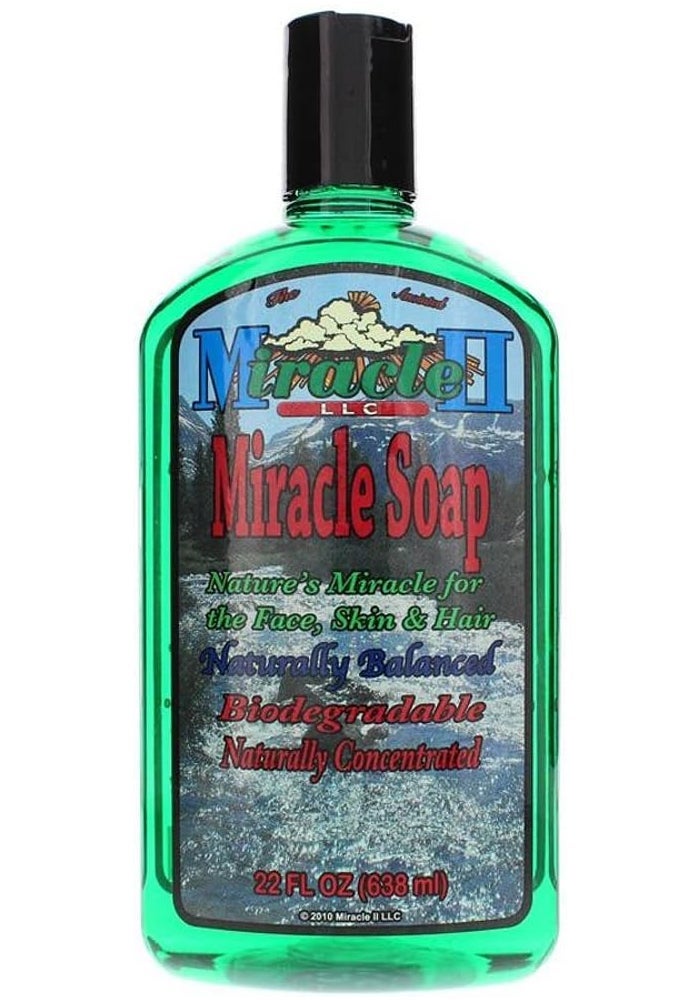 Miracle II Regular Soap 22 Oz - Multi-Purpose Cleaner for Face, Skin, Hair, and Home - Image 1