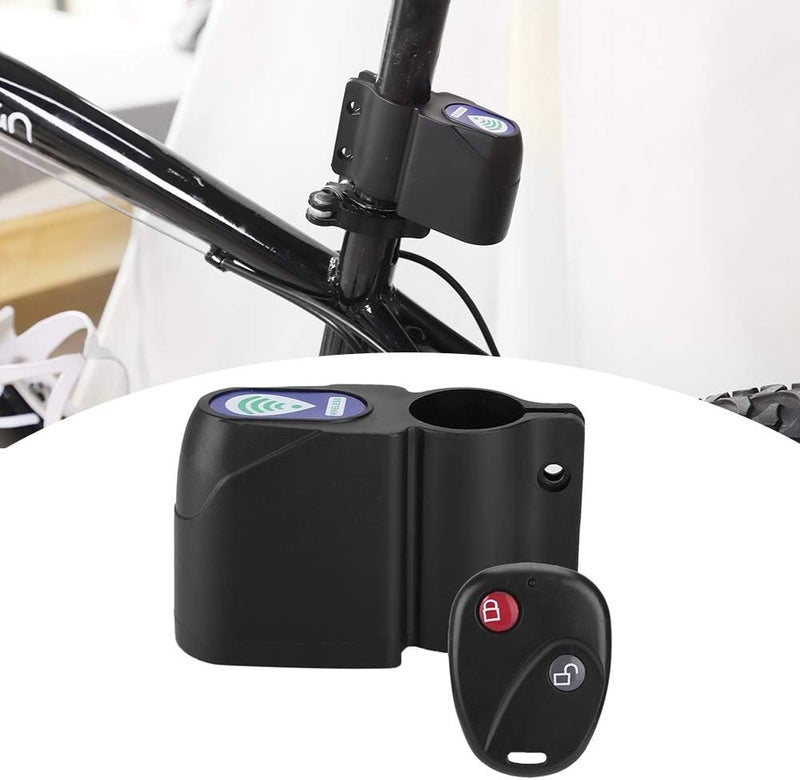woobles Anti-Theft Bike Lock 120db Alarm Security Lock 0.1 kg Ultralight Wireless Remote Control Bicycle Alarm - Image 5