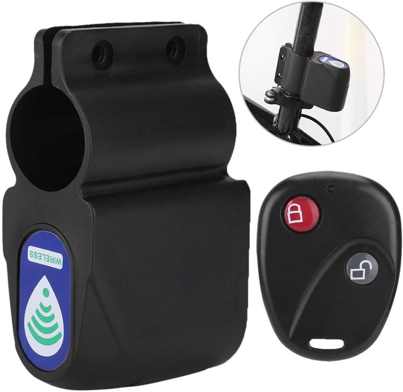 woobles Anti-Theft Bike Lock 120db Alarm Security Lock 0.1 kg Ultralight Wireless Remote Control Bicycle Alarm - Image 3