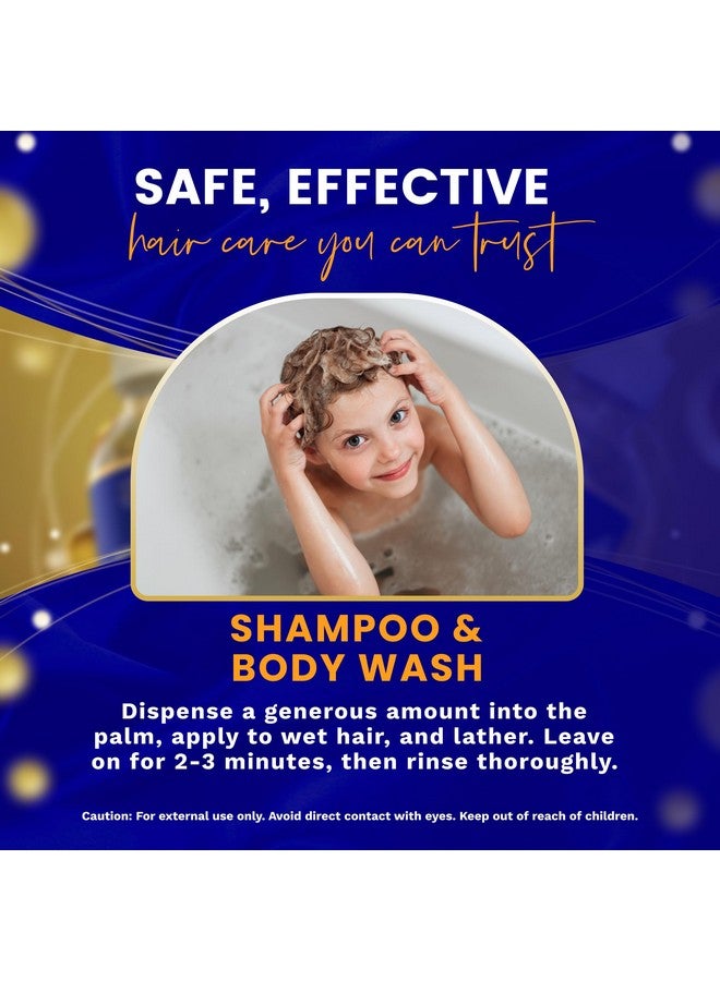 Baby Hair BABY HAIR - Blueberry Mineral Kids Shampoo/Body Wash, Sulfate-Free Kids Tearless Shampoo and Body Wash, Shampoo For Kids with Blueberry & Strawberry Oil and Aloe Vera, No Tears Shampoo, 10 fl.oz. - Image 4