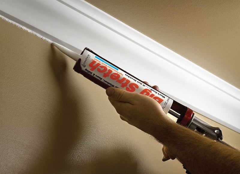Sashco Big Stretch Caulk - Dark Brown, 10.5 Ounce High Performance Elastic Sealant - Image 2
