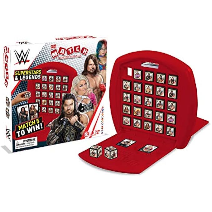 توب ترامبس أفضل ترامب 035989 WWE Superstars & Legends لعبة لوحية - Image 2