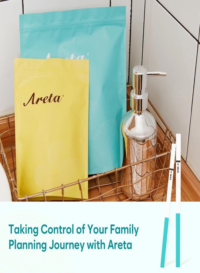 Areta Ovulation Test Strips Kit: 30 Tests | Accurate & Reliable for Women | Fast & Convenient Fertility Tracking | High Accuracy Ovulation Test Kit | Expiration Date 07/11/2026 - Image 3