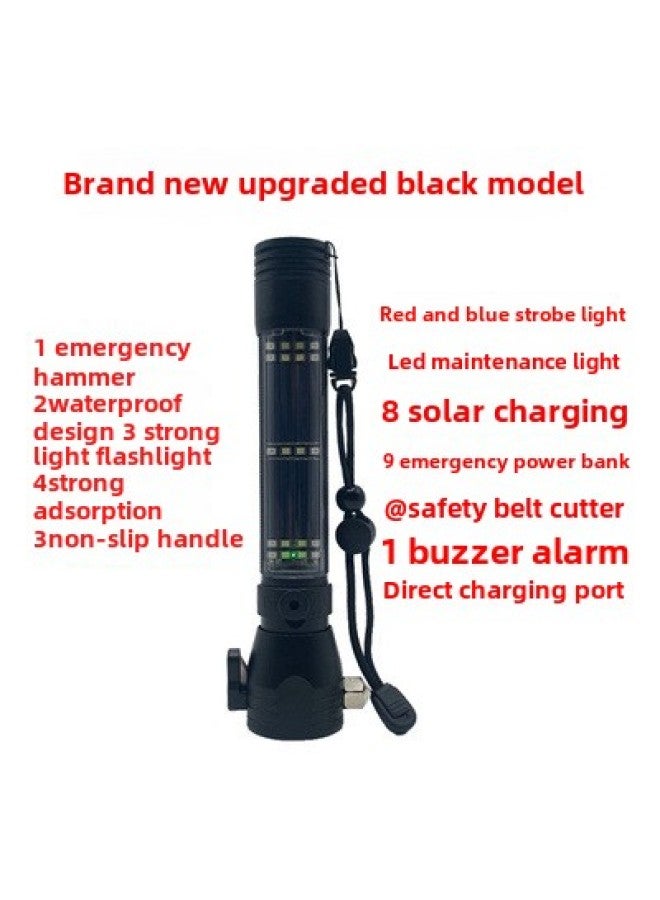Fire Flashlight Special Light Flashlight For Fire Protection Hotel Guest Room Emergency Escape Flashlight For Factory-Product Specifications:12-in-1 Broken Window Hammer Car Equipment  - Image 1