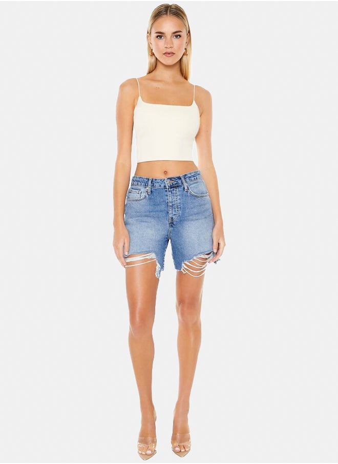 FOREVER 21 - Contour Sculpt Cropped Cami - Image 1