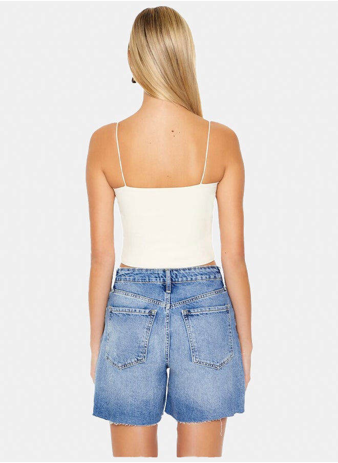 FOREVER 21 - Contour Sculpt Cropped Cami - Image 1