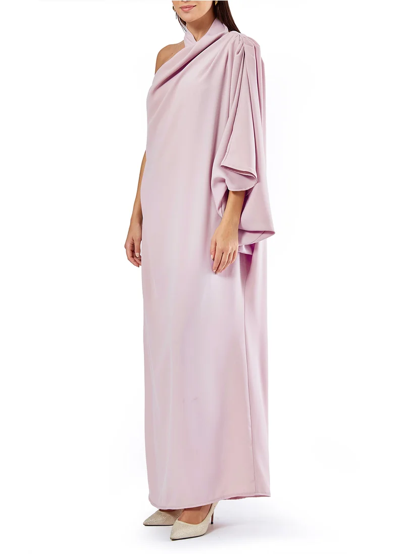 امري Asymmetrical Long Dress