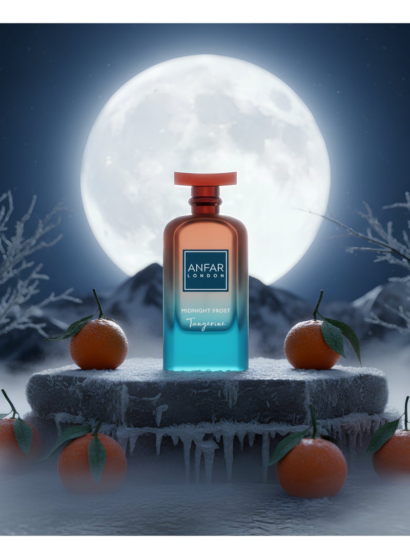 Anfar London Midnight Frost Tangerine Eau de Parfum – Long Lasting Luxury Perfume for Men & Women | Fresh Citrus, Amber & Musk Notes | Premium Arabian Fragrance 100ml - Image 3