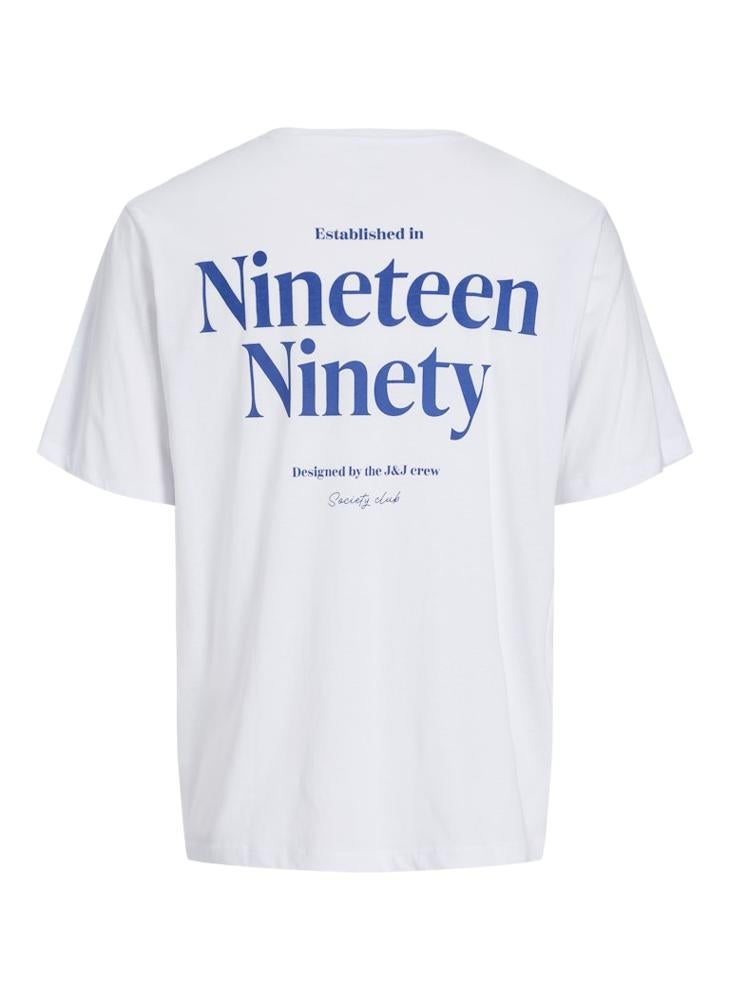 Jack & Jones Junior Kids Jjninety Crew Neck T-Shirt - Image 2