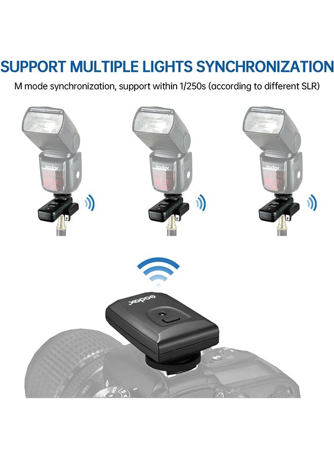 Godox Godox CT-16 Wireless Radio Flash Trigger Receiver Kit,Fit Compatible for Canon Nikon Pentax DSLR Camera Studio 3-in-1 Flash Transmitter and Receiver  - Image 3