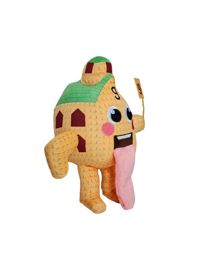 عام سرقة لعبة الدماغ الطرفية دمية لطيف منزل رقم 9 ألعاب من نسيج مخملي هدية للعائلة والأصدقاء - Image 4