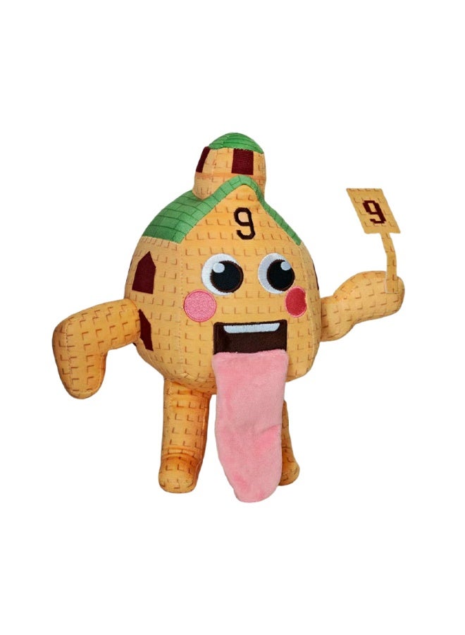 عام سرقة لعبة الدماغ الطرفية دمية لطيف منزل رقم 9 ألعاب من نسيج مخملي هدية للعائلة والأصدقاء - Image 3