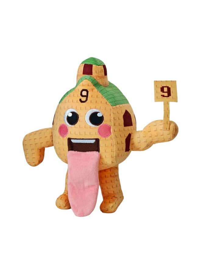 عام سرقة لعبة الدماغ الطرفية دمية لطيف منزل رقم 9 ألعاب من نسيج مخملي هدية للعائلة والأصدقاء - Image 2