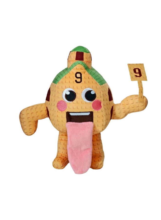 عام سرقة لعبة الدماغ الطرفية دمية لطيف منزل رقم 9 ألعاب من نسيج مخملي هدية للعائلة والأصدقاء - Image 1