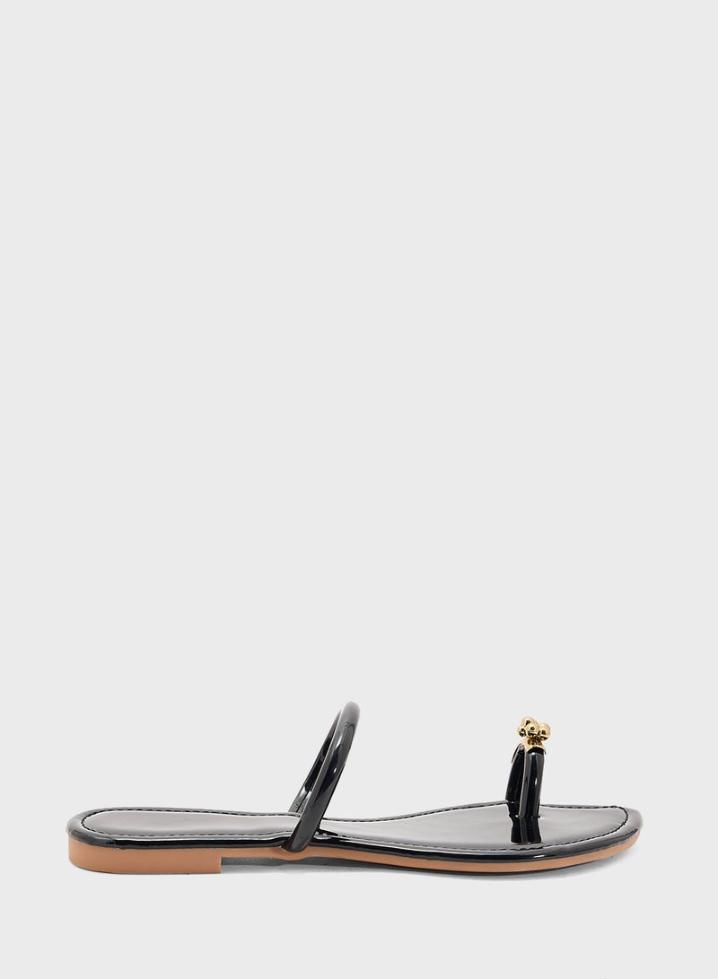 ايلا صندل مسطح مينيمال - Image 1