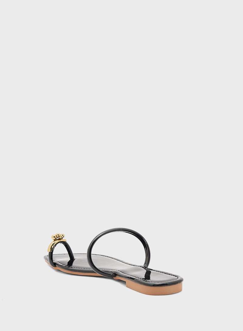 ايلا صندل مسطح مينيمال - Image 2