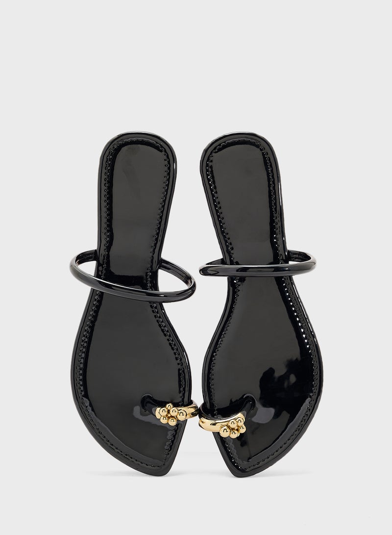 ايلا صندل مسطح مينيمال - Image 4