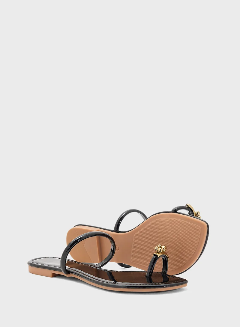 ELLA Minimal Flat Sandal