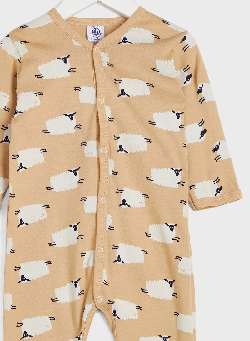 Petit Bateau Infant Printed Onesies