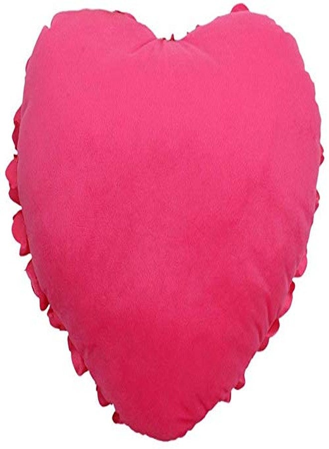 4AJ BAZAAR Pink Heart Cushion Stuffed Soft Plush Toy ( Shade May Vary) 40CM - Image 3