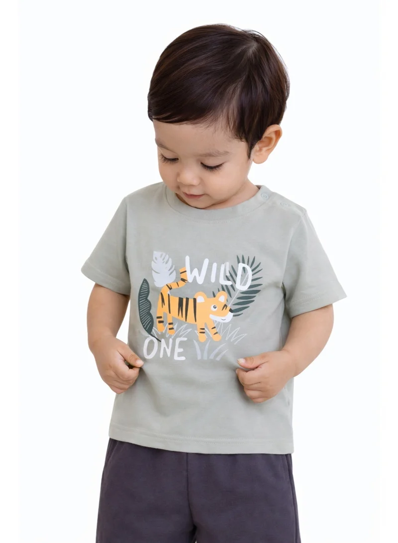 Victor And Jane  Infant Boys’ Multipack (4 Pack) – Graphic T-Shirts & Shorts Set for Men | Best Price UAE
