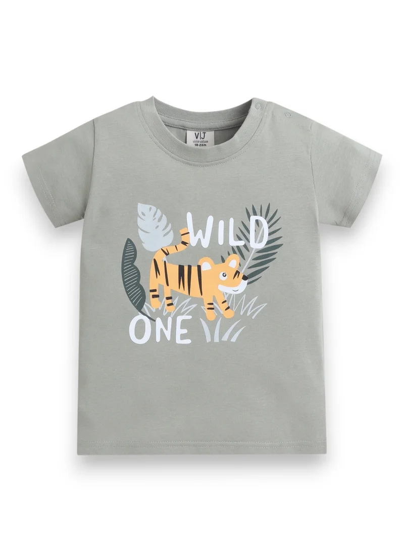 Victor And Jane  Infant Boys’ Multipack (4 Pack) – Graphic T-Shirts & Shorts Set for Men | Best Price UAE