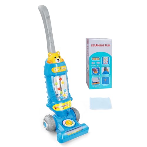 FS FS Toddler Vacuum Toy That Works with Lights Sounds Pretend Play Toy for Toddlers 13 Kids Vacuum Toys for Toddlers 35 Years Old Boys Girls Play Vacuum Cleaning Toy with BallPopping Action - Image 1