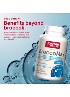 jarrow formulas Broccomax 35 Mg Broccoli Seed Extract 120 Delayed Release Veggie Capsules 60 Servings Supports Healthy Cell Replication & Liver Health Dietary Supplement Gluten Free  - Image 4