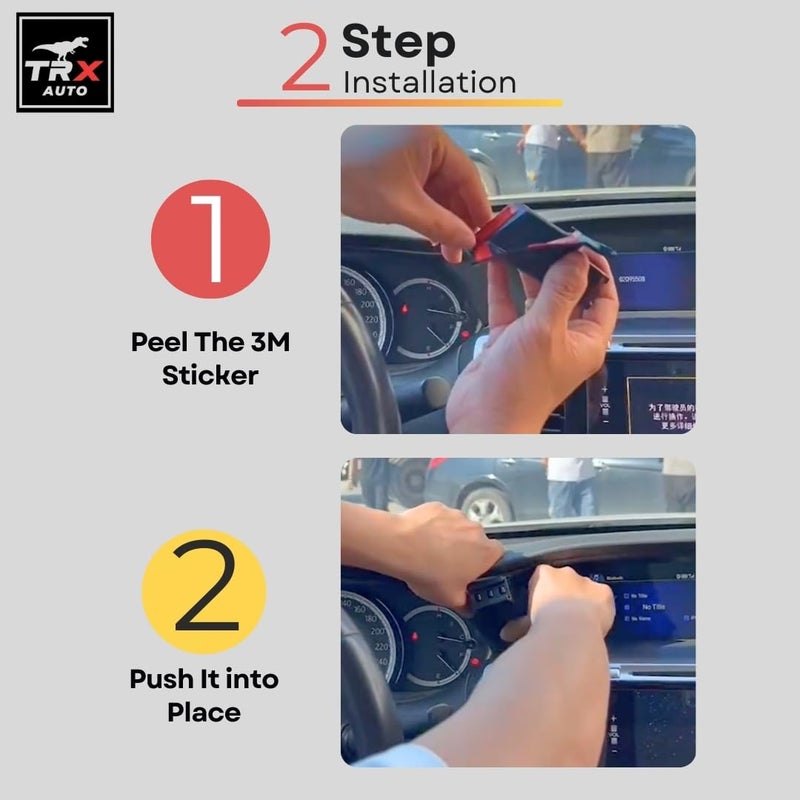 TRX AUTO Phone Holder Mount With Gravity Phone Holder For Honda Accord 2014 To 2016 | Honda Accord Accessories | Honda Accord Mobile Phone Holder - Image 4